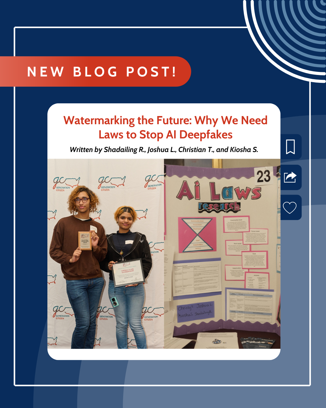 Watermarking the Future: Why We Need Laws to Stop AI Deepfakes